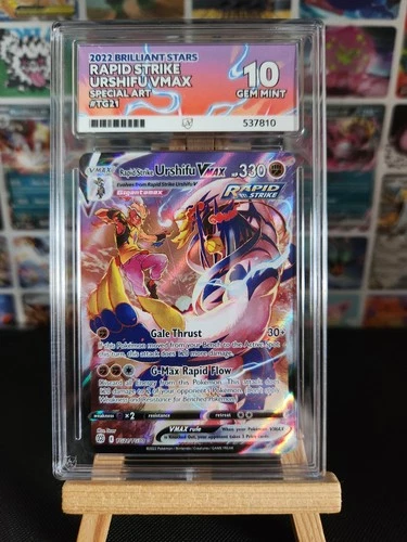 Pokemon Cards - Rapid Strike Urshifu VMAX - TG21/TG30 Brilliant Stars - ACE 10