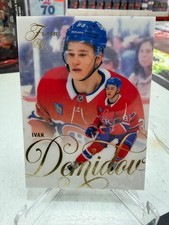 2025-26 FLEER FLAIR HOCKEY IVAN DEMIDOV ROOKIE CARD RC 190 CANADIENS
