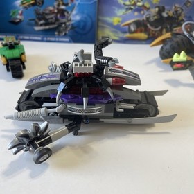 LEGO Ninjago 70733 Blaster Bike & 70722 Overborg attack w/ manual No Minifigures