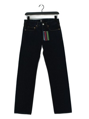 Paul Smith Herren Jeans W 28 in Blau 100% Baumwolle Straight Neu Mit Etikett