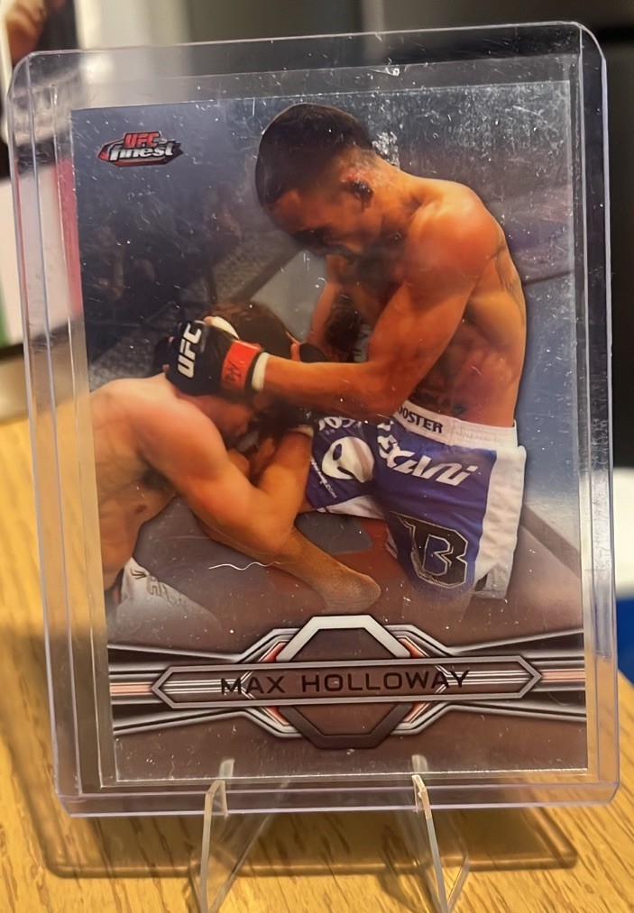 Topps 2013 Finest UFC Max Holloway #62 Mixed Martial Arts MMA Trading Card