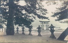 MALAYSIA unidentifed beach RPPC 1920s