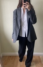 Topshop Oversized blazer coat boyfriend  90’s style size 12