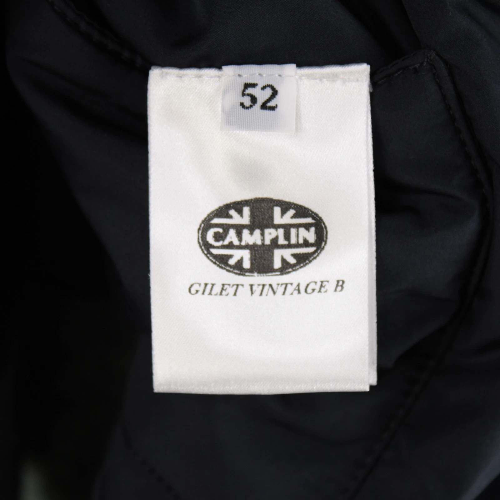 Camplin NWT 100% Cotton Pea Coat w/ Removable Lining Size 52 (L US) In Blue - product detail image 13