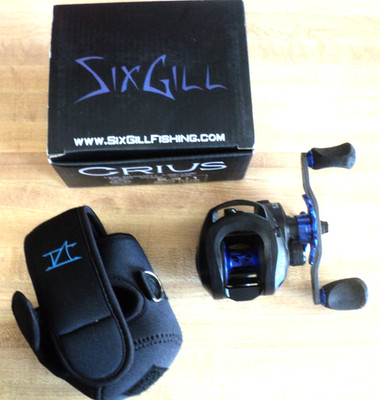 SixGill Crius Bait Casting Reel - Right hand 5.3:1 New in Box w/ Pouch