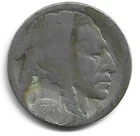 1914 D  Restored Date Buffalo Nickel - Free Shipping- EK002