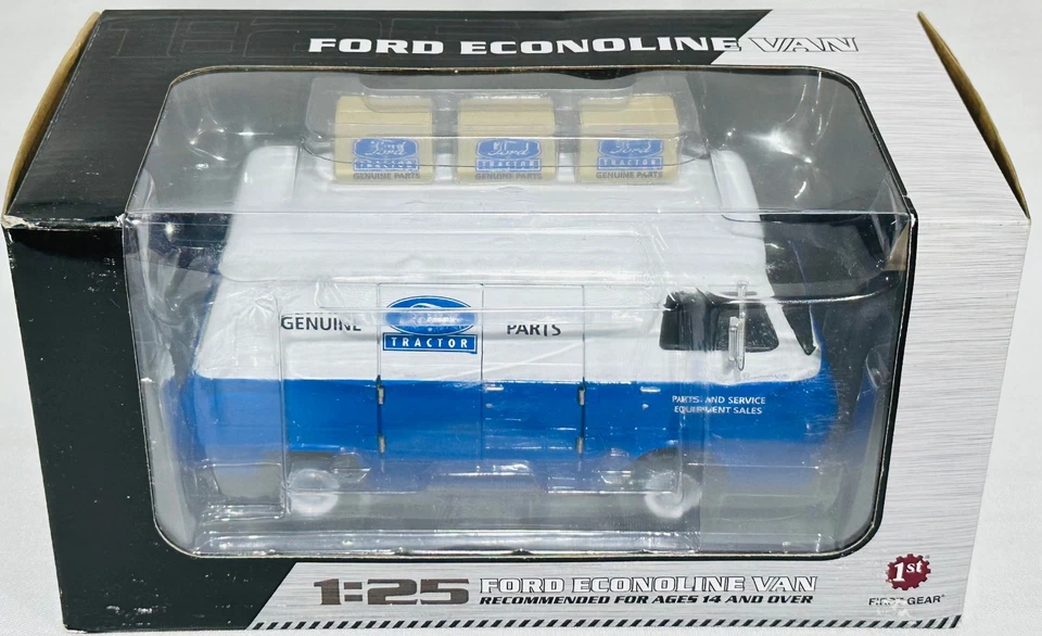 Ford Tractor Parts Service Econoline Van By First Gear 1/25th Scale - Image 2 of 4