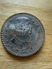 Mexican 1963 One Peso Silver Plate Coin — photo 1