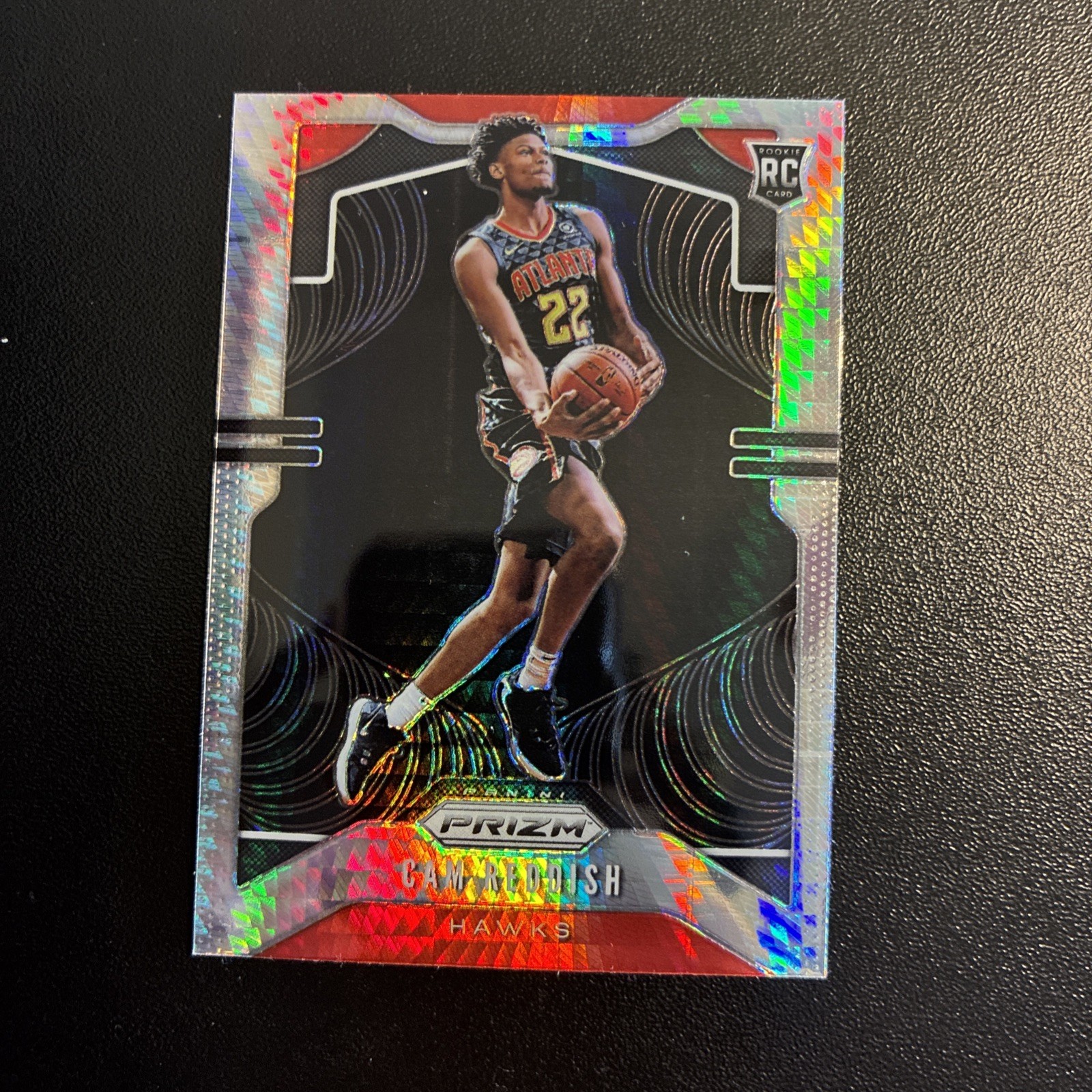 2019-20 Panini Prizm Rookie Hyper Prizm Cam Reddish #256 Rookie RC