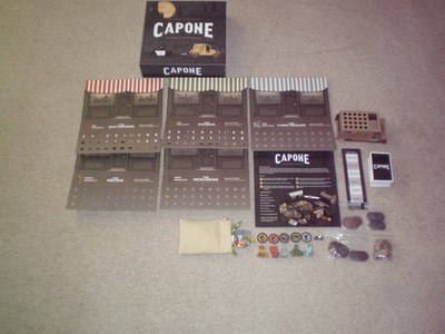 Capone by El Dorado Games Deluxe Kickstarter Edition Board Game -  Complete Excl