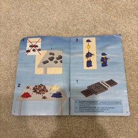 LEGO City 7638 Tow Truck Toy Building Set Instruction Manual Booklet