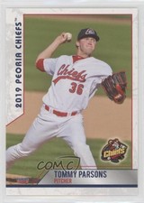 2019 Choice Peoria Chiefs Tommy Parsons #17 0t2