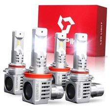 T26 9005 H11 LED Bulb Combo HB3 H9/H8 Bulbs, 900 Brighter 72000LM 9005 H11