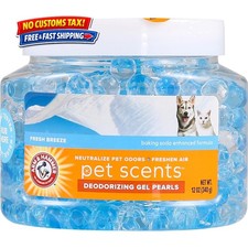 Pet Scents Deodorizing Gel Beads, Fresh Breeze, 12 Oz