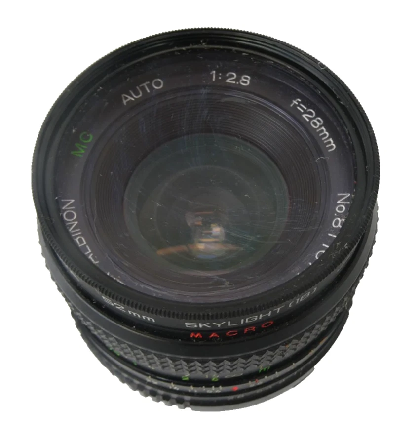 レンズ(単焦点) Albinar SUPER AUTO 28mm F2.8 RYM5574 Albinar f/2.8 Camera Lenses 28mm Focal for sale | eBay