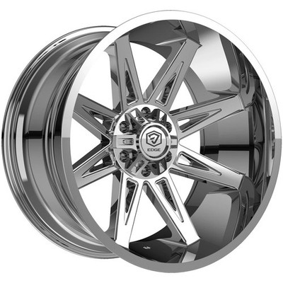 20'' Edge Off Road 304C 20x9 6x135 6x5.5 18mm Chrome Plated Wheel Truck SUV Rim