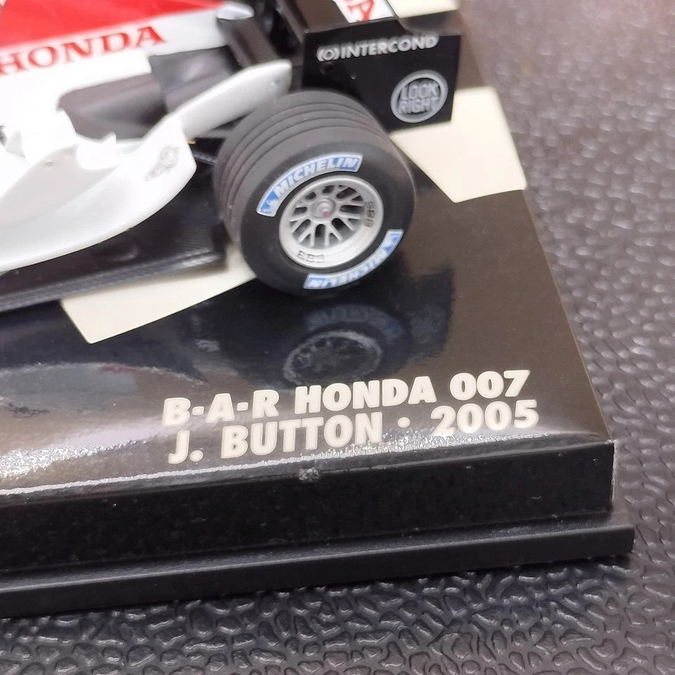 Minichamps 1/43 BAR Honda 007 Jenson Button #3 2005 400050003 - Image 3 of 4
