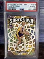 2025 Panini Instant WNBA Cameron Brink SUPERNOVA #SN-11 PSA 10 #/3655 LA SPARKS