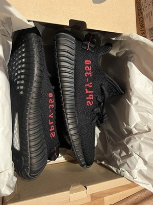 adidas Yeezy Boost 350 V2 Black Red CP9652 EU 42 2/3 US9