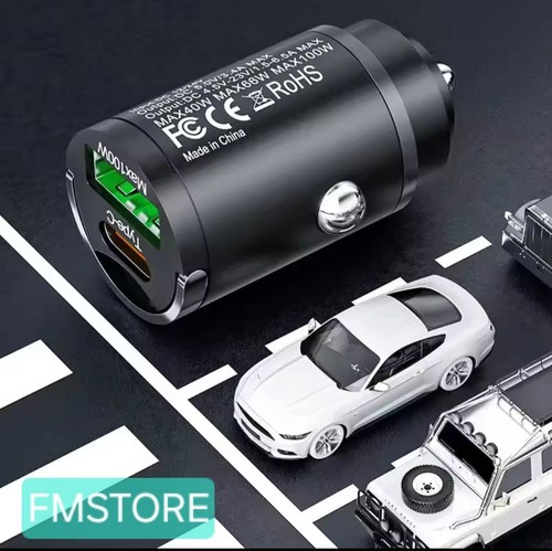 CARICABATTERIE INVISIBILE PER AUTO 100 W - PORTA ACCENDISIGARI - C #99 - 第 3/9 張圖片