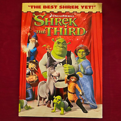 DreamWorks Shrek the Third (2007) DVD PG Widescreen Shrek Franchise