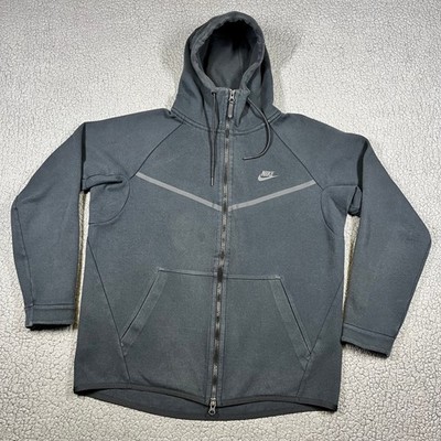 Nike Tech Fleece Windrunner Full Zip Hoodie Black 805144-010 Mens Large