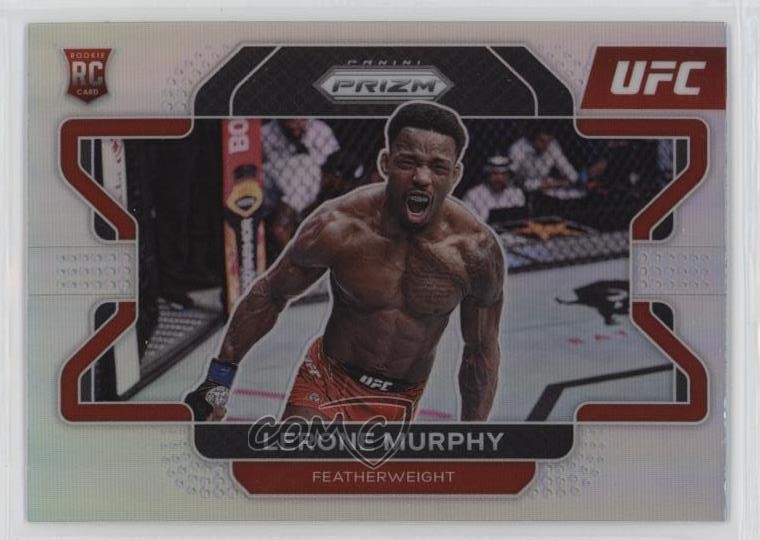 2022 Panini Prizm UFC Silver Prizm Lerone Murphy #6 Rookie RC 1wv
