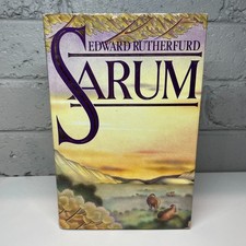 Sarum by Edward Rutherfurd (1987 Hardcover Book) First Australian Edition