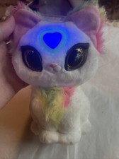 My Fuzzy Friends Magic Whispers Skye Plush Interactive Cat light up w/sound