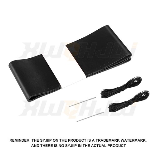For Lexus ES300 1997-2004 Black Leather Steering Wheel Cover - Picture 10 of 10