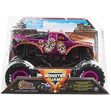 Monster Jam, Calavera Die-Cast Monster Truck, 1:24 Scale