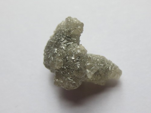9.55 Quilates Blanco/Plata Natural sin Cortar Raw Rough Diamantes - Imagen 3 de 5