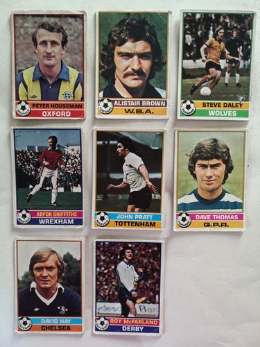 Mitte 1970er Topps Bazuka Fußball Karten Auswahl von beiden orange & rote Rückseite - Bild 2 von 8