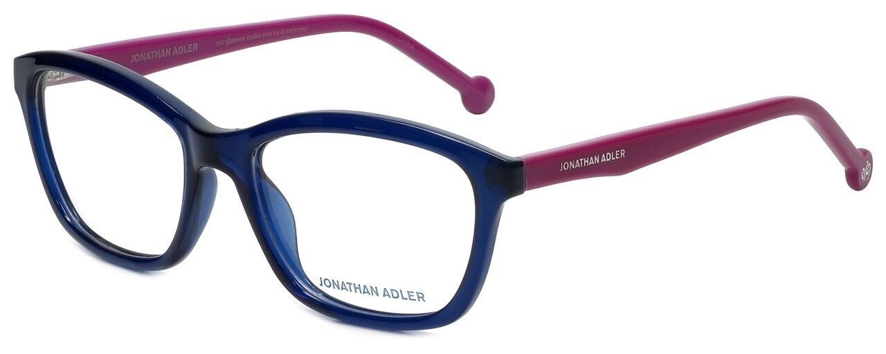 Jonathan Adler Multi-Focus Lens Blue Light Reading Glasses JA305-Navy Navy 54mm