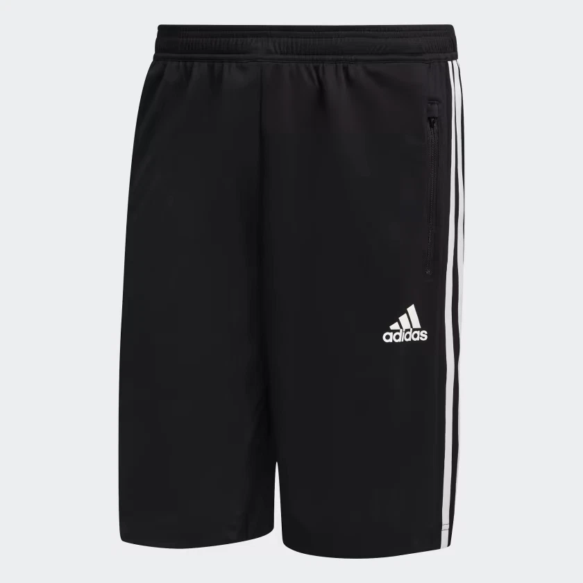 adidas men's Primeblue Designed to Move Sport 3-Stripes Shorts H20839