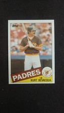 1985 Topps Baseball card # 478 Kurt Bevacqua  ( VG to EX)