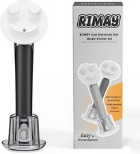 Smileface Dish Wand Handle For Scrub Daddy Sponge Soap Dispensing Cleaning Dishw