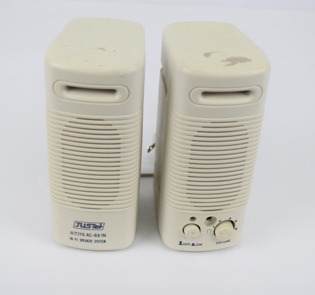 juster multimedia speakers