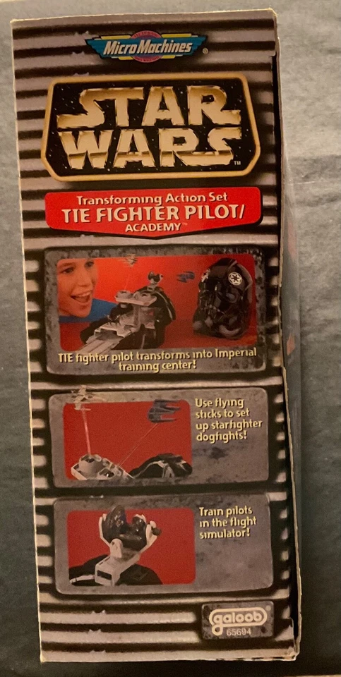 Star Wars Micro Machines - 1996 TIE Fighter Pilot / Academy - ¡100% Completo!! Foto 3 de 4