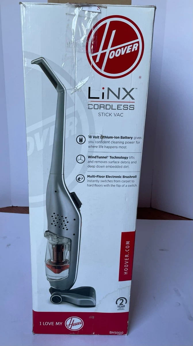 Hoover LiNX Cordless STICK VACV BH50010 EXCELLENT eBay