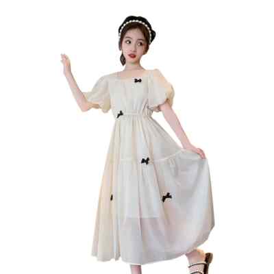 Dress for Girls Big Bow Girl Dress Summer Children Dresses Casual Style  Clothing | eBay