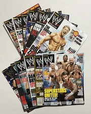 WWE Magazine Complete 2013 Year Total 12 Issues
