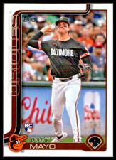 2025 TOPPS #20 COBY MAYO ROOKIE CARD BALTIMORE ORIOLES/RC