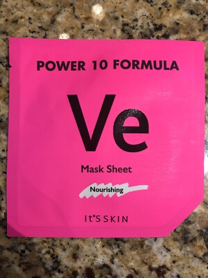 New It's Skin Power 10 Formula Nourishing Sheet Mask VE (1)
