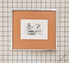 Susan Sturgill PIGS Etching “Prize Fools #1” Signed Numbered Framed 9.25x8.25”