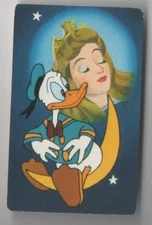 WD27 Swap Playing Cards 1 60’s Japanese Nintendo Disney Donald Duck  3/4 Size