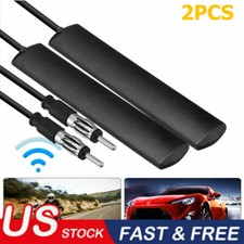 2pcs Car Am Fm Radio Stereo Hidden Antenna For Vehicle Truck Motorcycle Boat Usa 2pcs Car Am Fm Radio Stereo Hidden Antenna For Vehicle Truck Motorcycle Boat Usa