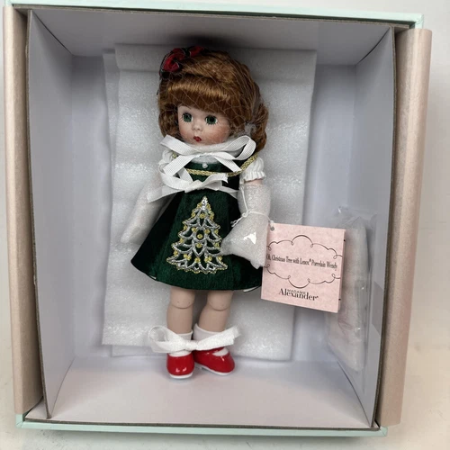 Madame Alexander 8" Doll Oh Christmas Tree Lenox Porcelain Wendy 51855 In Box
