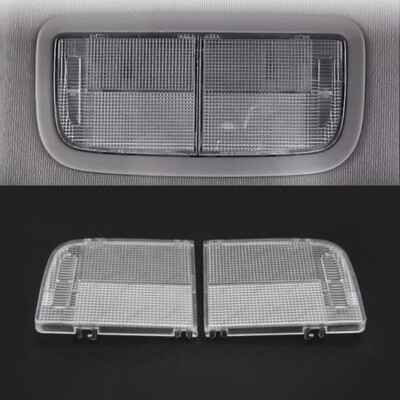 2Pcs Inner Roof Doom Light Lamp Lens Cover Clear For Honda Civic