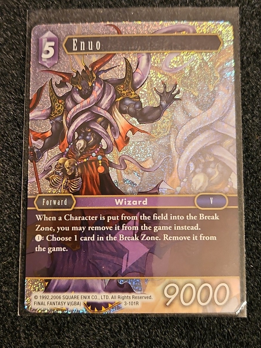 FFTCG アーヴァイン　foil ３枚セット Enuo Foil - 3-101R - Final Fantasy TCG - Very Lightly Played FFTCG